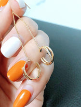 18k gold diamond earrings china wholesale