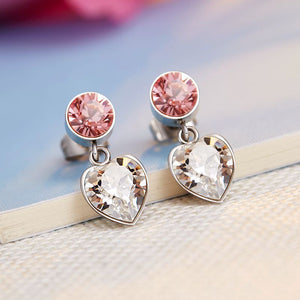 crystal drop earrings cheap