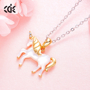 kids unicorn necklace