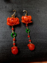jade dangle earrings