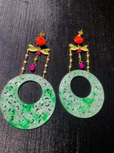 jade earrings hoop